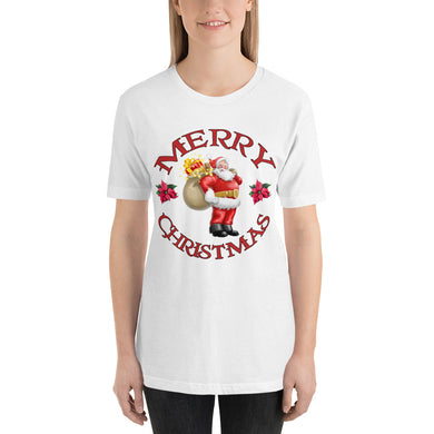 Merry Christmas Santa Claus Short-Sleeve Unisex T-Shirt