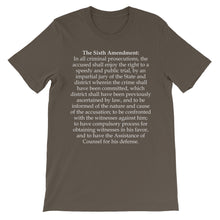 Sixth Amendment t-shirt