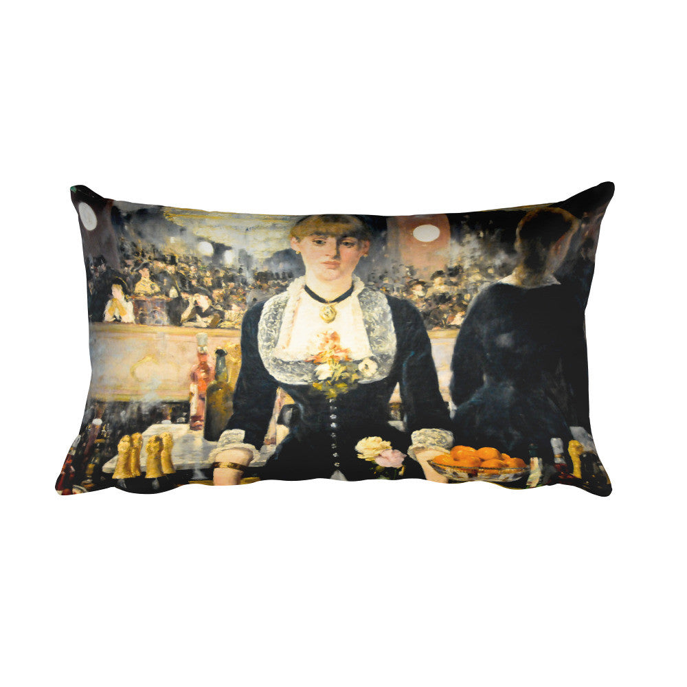 A Bar at the Folies Bergere Pillow