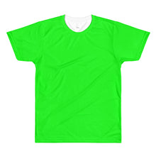 Green men’s crewneck t-shirt
