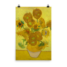 Van Gogh Sunflowers poster