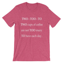 Two-Too-To t-shirt