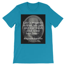 Wise too late t-shirt