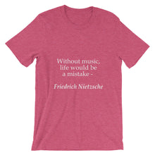 Without music t-shirt
