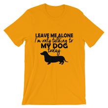 I'm Only Talking to My Dog Today t-shirt