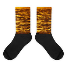 Golden Waves foot socks