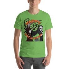 Happy Halloween Grim Reaper Short-Sleeve Unisex T-Shirt