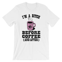 Bitch Before Coffee t-shirt