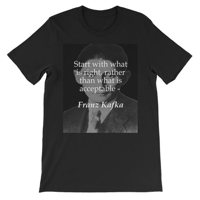 Start with what is right t-shirt