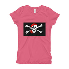 Girl's T-Shirt - Pirate Flag