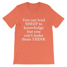 You can lead sheep to knowledge