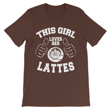 This Girl Loves Her Lattes t-shirt