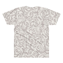 Flower Pattern Sublimation men’s crewneck t-shirt