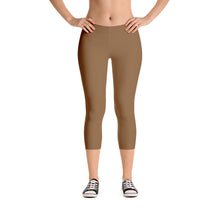 Brown Capri Leggings