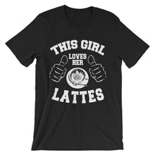 This Girl Loves Her Lattes t-shirt