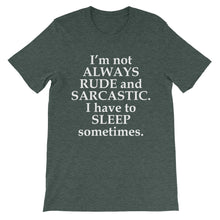 Not always rude
