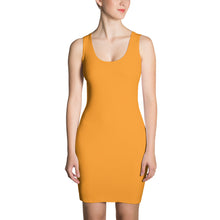 Orange Cut & Sew Dress