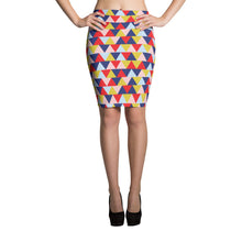 Pattern Pencil Skirt