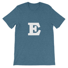 E Short-Sleeve Unisex T-Shirt