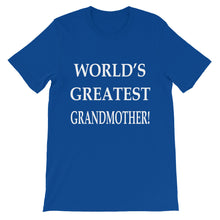 World's Greatest Grandmother t-shirt