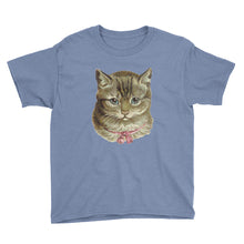 Vintage Cat Youth Short Sleeve T-Shirt
