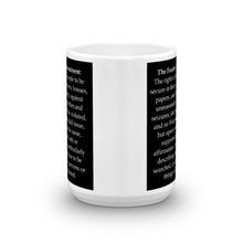 Fourth Amendment Mug