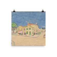 Yellow House Van Gogh poster