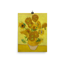 Van Gogh Sunflowers poster