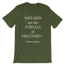 Mistakes are the portals of discovery
