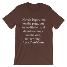 Novels begin t-shirt
