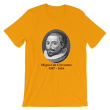 Miguel de Cervantes t-shirt