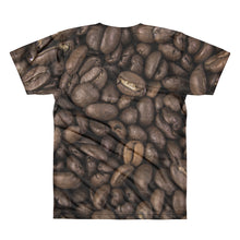 Coffee Beans Sublimation men’s crewneck t-shirt