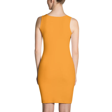 Orange Cut & Sew Dress