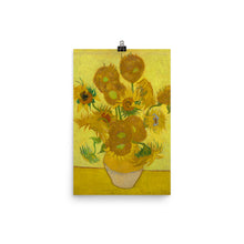 Van Gogh Sunflowers poster