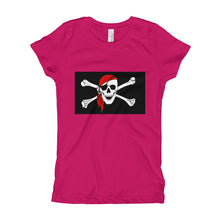 Girl's T-Shirt - Pirate Flag