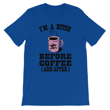 Bitch Before Coffee t-shirt