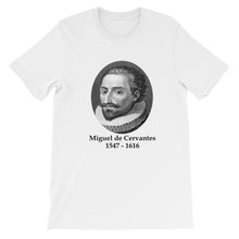 Miguel de Cervantes t-shirt