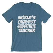 World's Okayest Substitute Teacher t-shirt