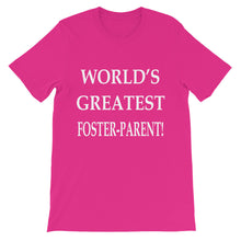 World's Greatest Foster-Parent t-shirt