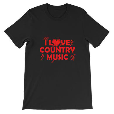 I Love Country Music t-shirt