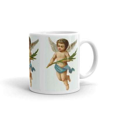 Vintage Christmas Angel Mug