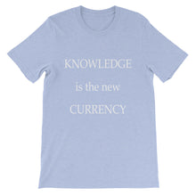 Knowledge is the new currency t-shirt