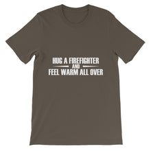 Hug a Firefighter t-shirt