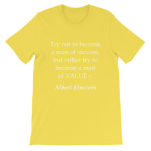 A man of value t-shirt
