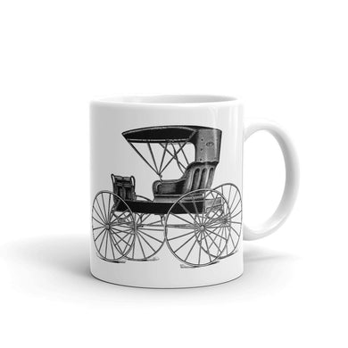 Vintage Carriage Mug
