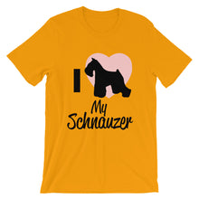 I Love My Schnauzer t-shirt