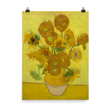 Van Gogh Sunflowers poster