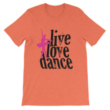 Live Love Dance t-shirt