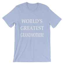 World's Greatest Grandmother t-shirt