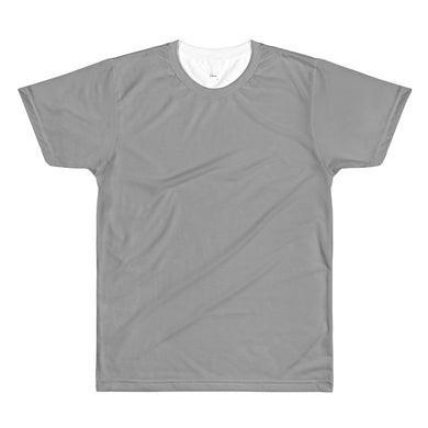 Gray men’s crewneck t-shirt